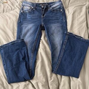 Stylish Indigo Boot Cut Jeans
